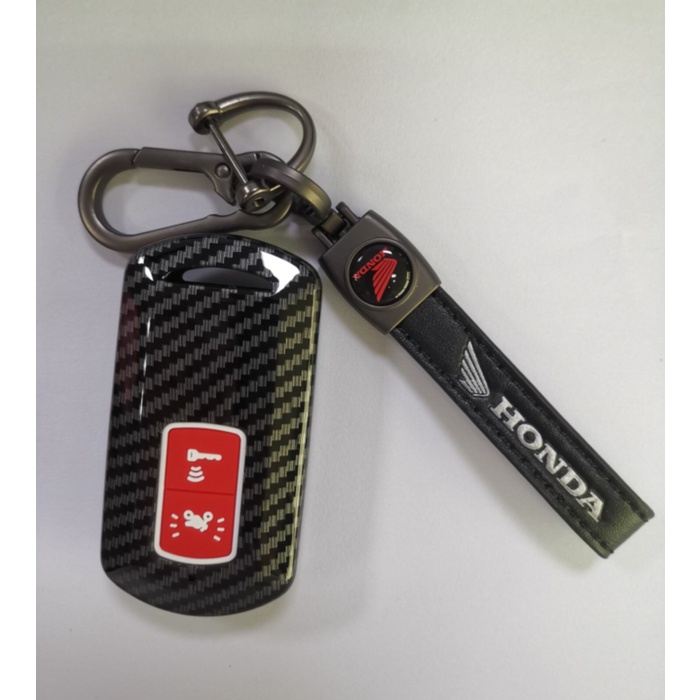 Vỏ Bảo Vệ Chìa Khóa Điều Khiển Từ Xa Bằng Sợi Carbon Cho Xe Honda Airblade 150 Click 150