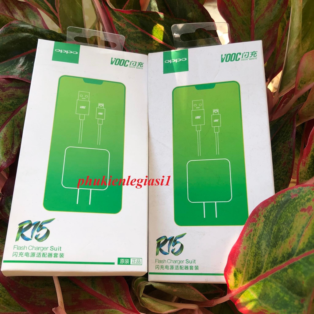 Bộ sạc nhanh VOOC OPPO R15 nhiều loại