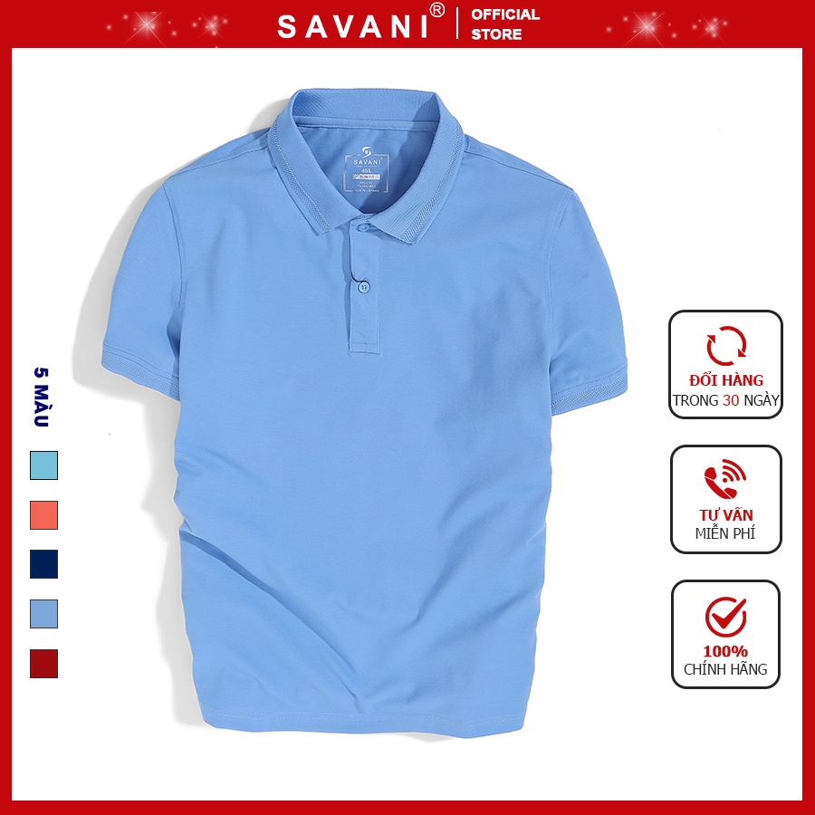 Áo thun Polo nam trẻ trung, co giãn, kháng khuẩn, an toàn cho da MPF009