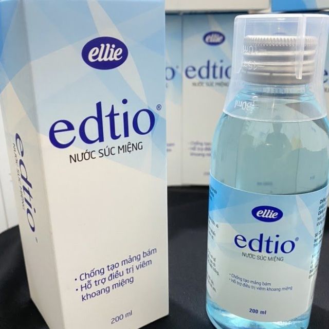 EDTIO nước súc miệng 200ml sử dụng tại Bv Chợ Rẫy