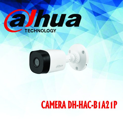Camera HDCVI hồng ngoại 2.0 Megapixel DAHUA HAC-B1A21P Hàng chính hãng