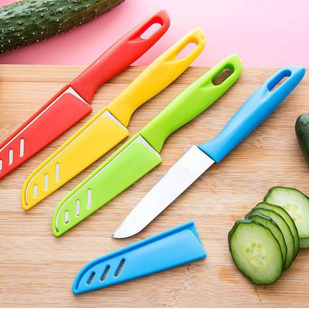 Dao Gọt Trái Cây Sắc Bén Có Nắp Đậy Tiện  🍀Clovershop68🍀