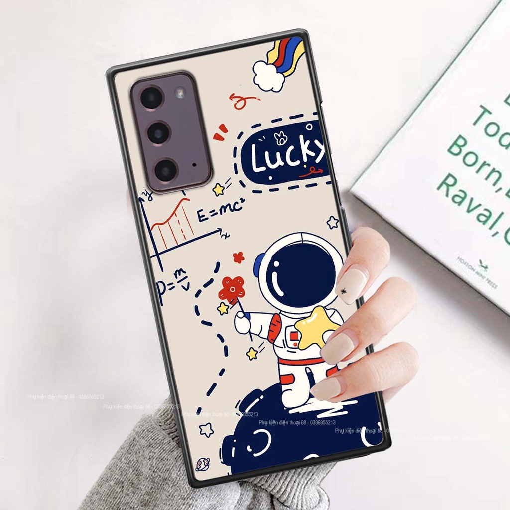 Ốp Samsung Note 20 hình bầu trời, phi hành gia đẹp, ốp lưng điện thoại samsung galaxy viền dẻo cao cấp