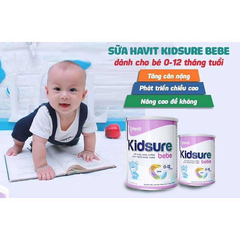 Sữa Kidsure Bebe Tăng Cân Nhanh Cho Bé Biếng Ăn