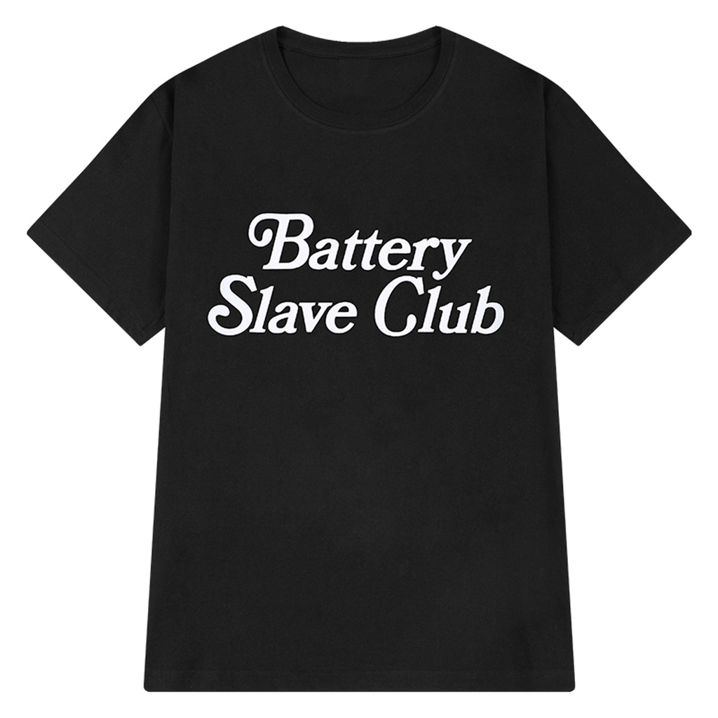 Áo thun nữ tay lỡ ULZZ ulzzang unisex form dáng rộng battery slave club