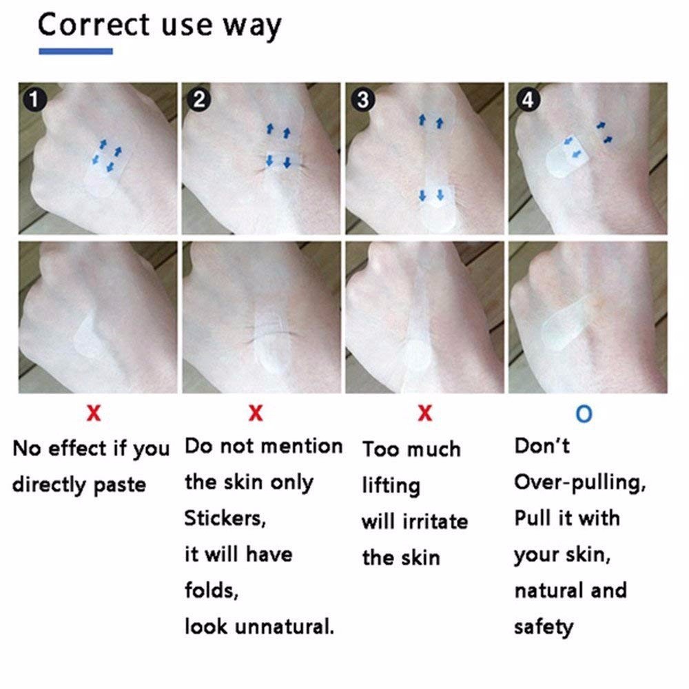 Set 40 Miếng Dán Nâng Cơ Mặt Vô Hình Tiện Dụng