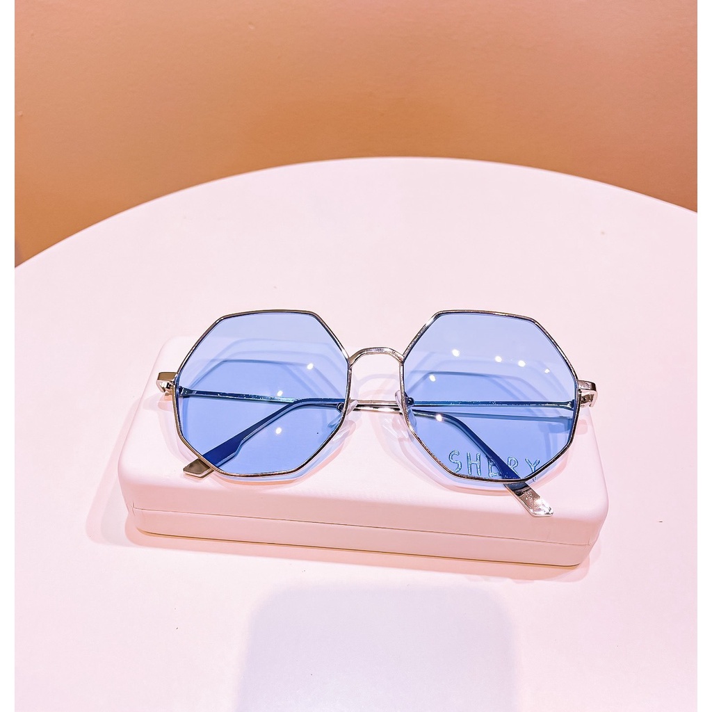 Mắt Kính Thời Trang Siêu Cấp 593 2 Form Vuông Và Lục Giác Phiên Bản Giới Hạn Sang Chảnh - Hazo