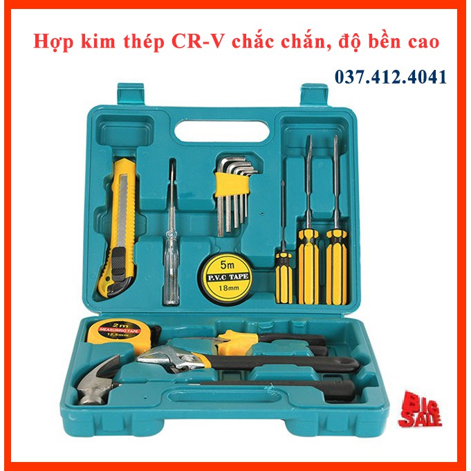 Bộ Dụng Cụ Sửa Chữa 16 Chi Tiết Tiện Dụng - Hàng Xịn - ANN9