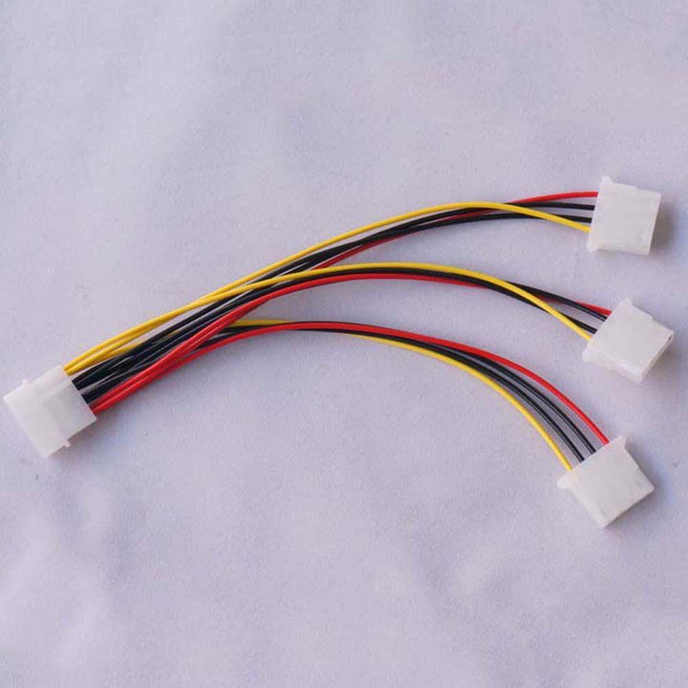 Dây Cáp Nguồn Chuyển Đổi 1 Male Sang 3 Female 4Pin IDE Female HY1578 1 Sang 3 Female