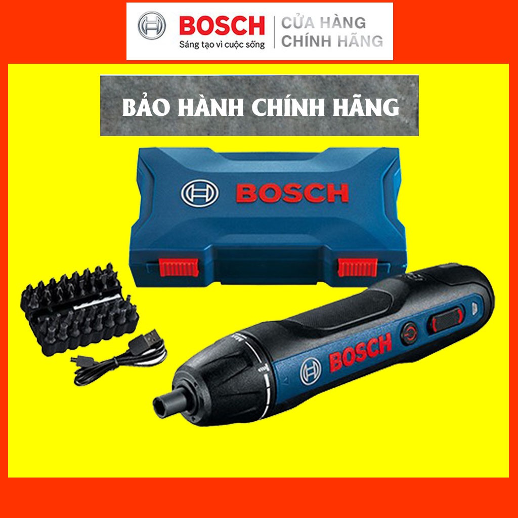 [CHÍNH HÃNG] Máy vặn vít Bosch GO Gen 2 (32 chi tiết), Giá Đại Lý Cấp 1, Bảo Hành Tại Các TTBH Trên Toàn Quốc