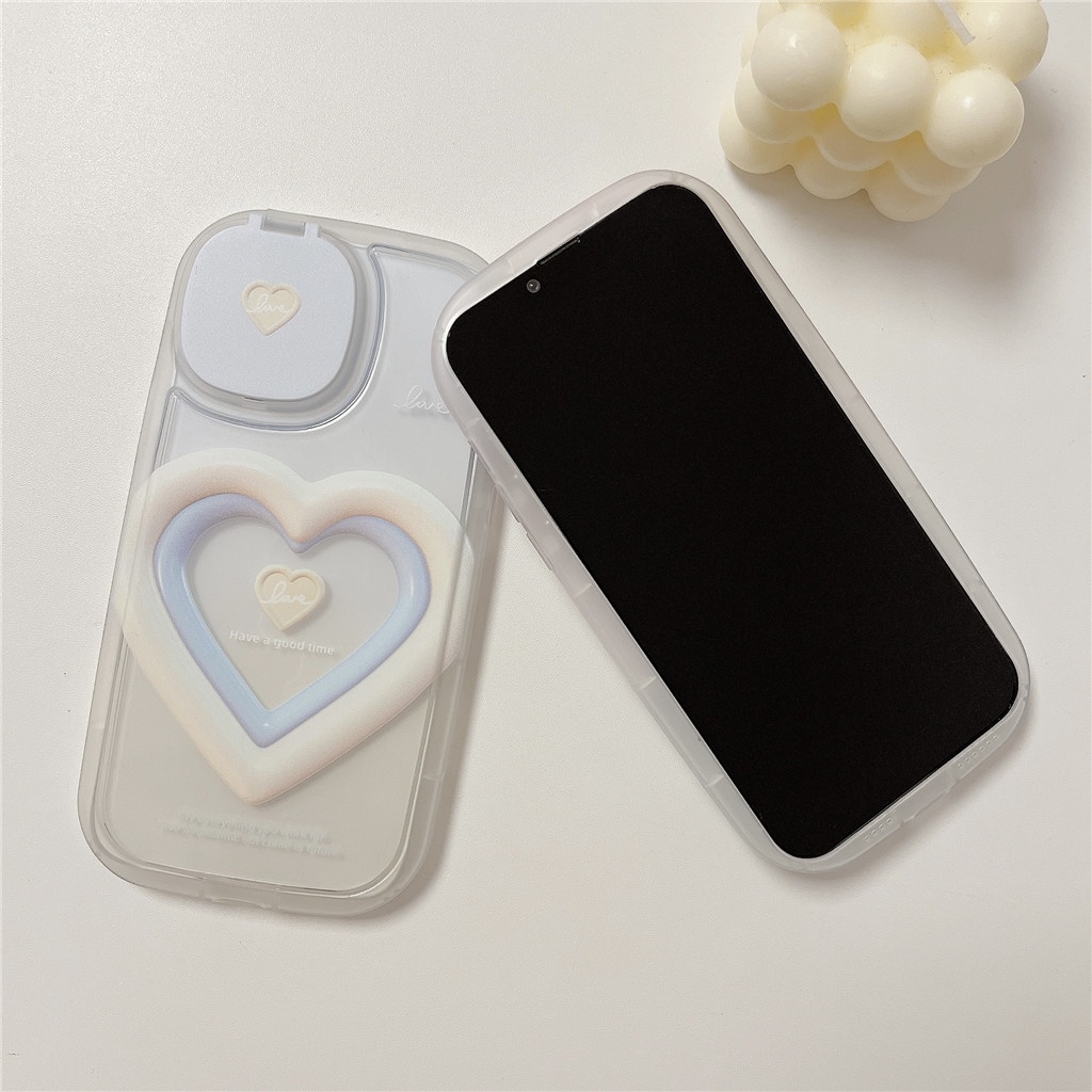 Ốp Điện Thoại TPU Mềm Tích Hợp Gương Trang Điểm Cho iphone Case 13 Pro Max 12 Pro Max