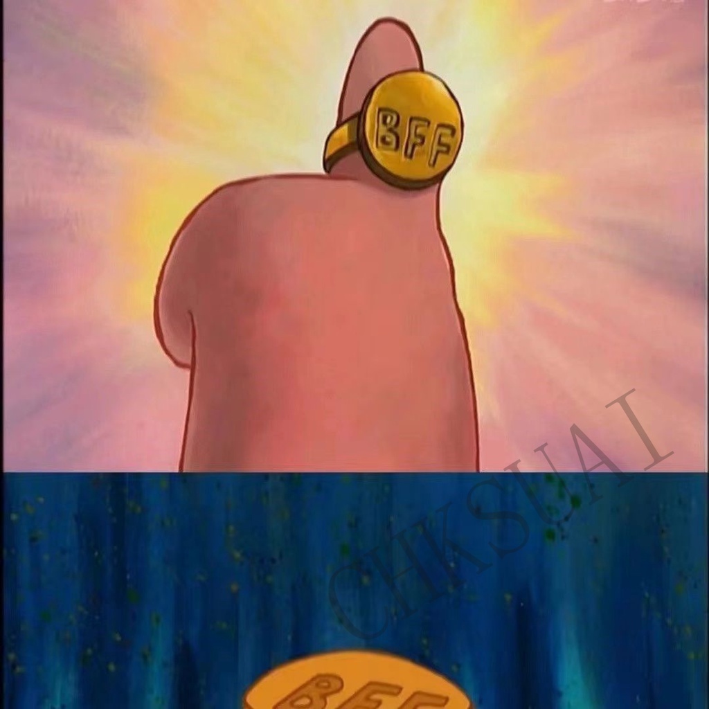 Nhẫn Hở Hình SpongeBob SquarePants BFF Friend Dễ Thương