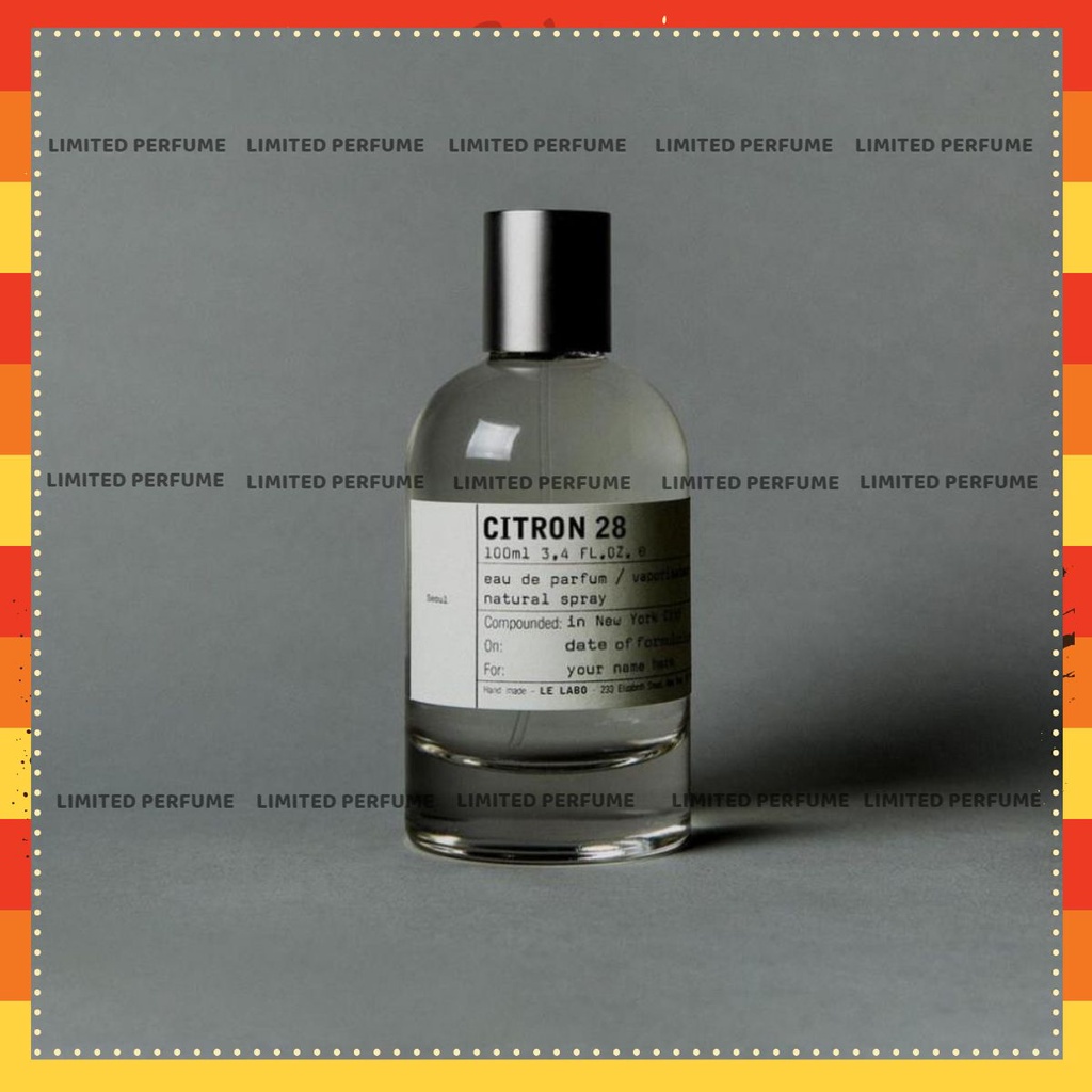 Nước hoa Le Labo Citron 28, Seoul 10ml  🅻🅸🅼🅸🆃🅴🅳