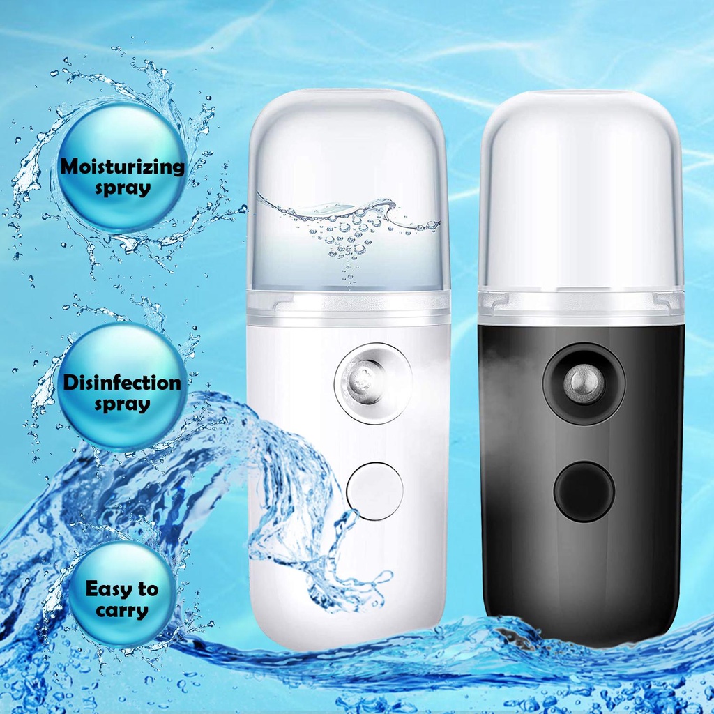 Bình Xịt Khoáng Nano Điện Tử 30ML Tiện Dụng