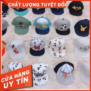 [Hàng Xuất]Mũ lưỡi trai hiphop trẻ em