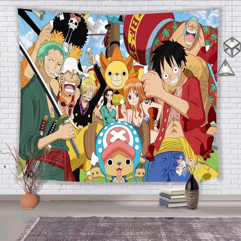 Tấm Vải Treo Tường ONE PIECE Poster anime dùng trang trí phòng ngủ và phòng khách | BigBuy360 - bigbuy360.vn