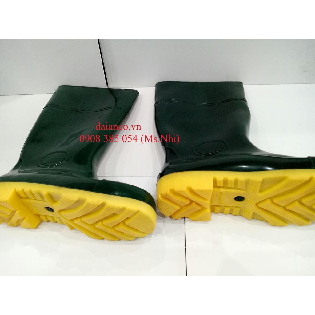 ỦNG MŨI THÉP, ĐẾ THÉP RB001-2A- Màu xanh rêu- Hình thật, hàng sẵn