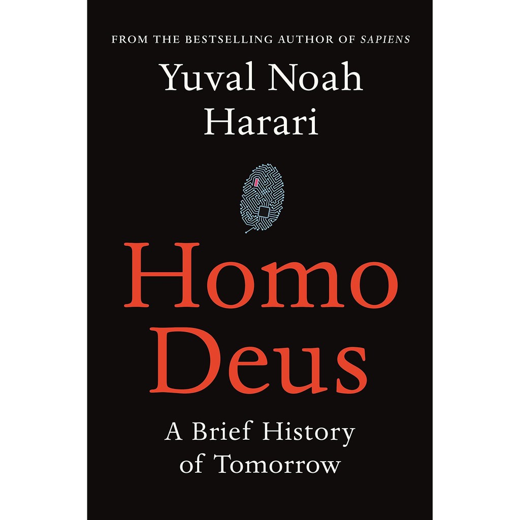 Sách Ngoại Văn: Homo Deus ( Phiên bản: Tiếng Anh - Khổ lớn)