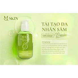 Serum Thay Da Nhân Sâm MQ Skin - Mẫu Mới Không Sưng