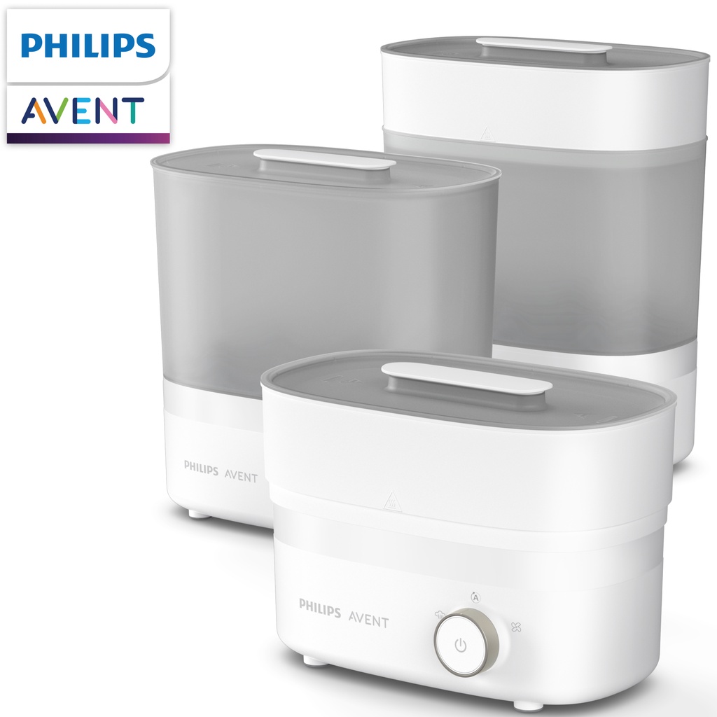 Philips Avent máy tiệt trùng &amp; sấy khô bình sữa SCF293/00