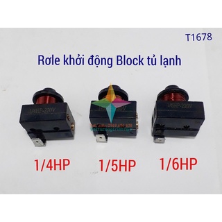 Rơ le khởi động động cơ 1 pha dùng trong máy nén tủ lạnh