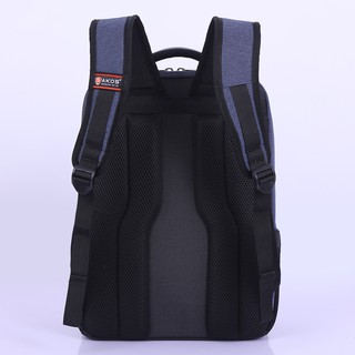 Balo du lịch SAKOS OMEGA i15 (Xanh đen phối xanh lợt)