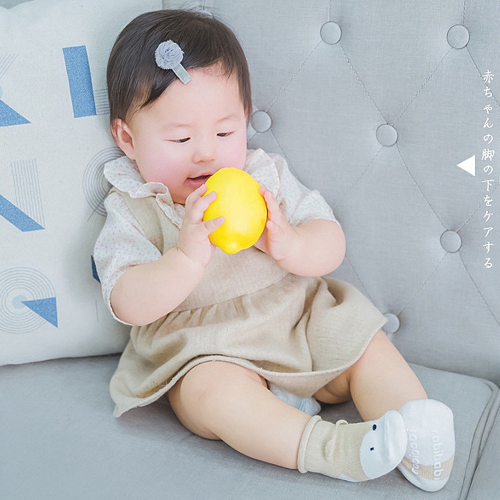 Tất Cotton Chống Trượt Họa Tiết Hoạt Hình Đáng Yêu Dành Cho Bé Từ 0 - 3 Tuổi