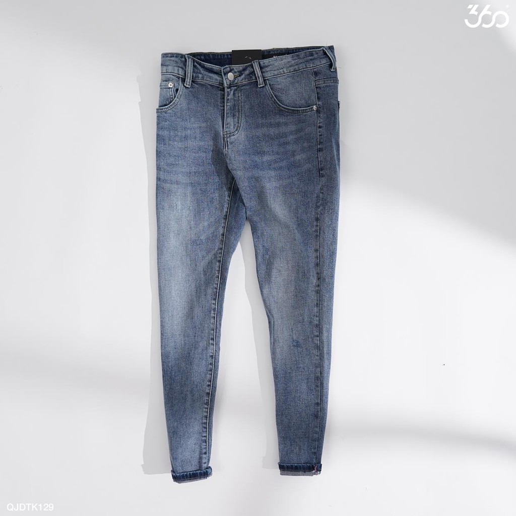 Quần jean nam cao cấp thương hiệu 360 Boutique - QJDTK129 | BigBuy360 - bigbuy360.vn