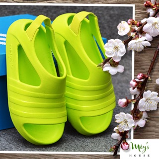 [☘️ADIDAS®☘️]- DÉP SANDAL QUAI THUN EM BÉ ADILETTE PLAY - Xanh chuối s/chuối