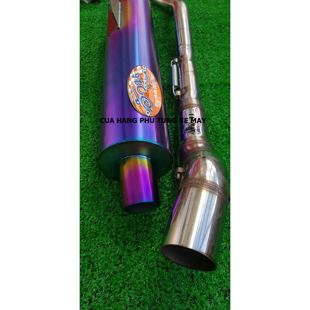 PÔ TITAN THÁI - KÈM CỔ 2 KHÚC INOX 201 GẮN DREAM - WAVE - SIRIUS - CUP