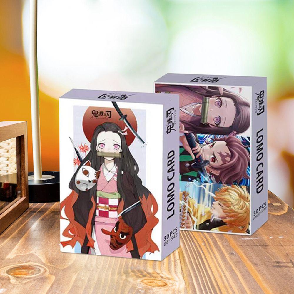 Bộ 30 Tấm Thẻ Ảnh Nhân Vật Anime Demon Slayer