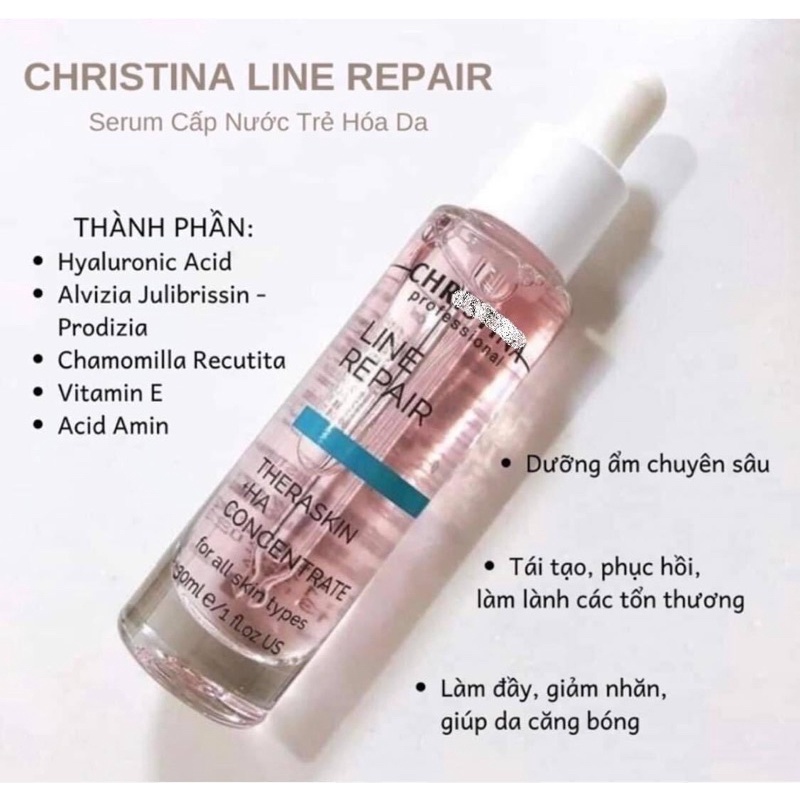 𝗦𝗘𝗥𝗨𝗠 𝗖𝗔̂́𝗣 𝗡𝗨̛𝗢̛́𝗖 𝗧𝗥𝗘̉ 𝗛𝗢́𝗔 𝗗𝗔 𝗖𝗛𝗥𝗜𝗦𝗧𝗜𝗡𝗔 𝗟𝗜𝗡𝗘 𝗥𝗘𝗣𝗔𝗜𝗥 𝗧𝗛𝗘𝗥𝗔𝗦𝗞𝗜𝗡 +𝗛𝗔 𝗖𝗢𝗡𝗖𝗘𝗡𝗧𝗥𝗔𝗧𝗘