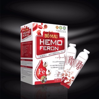 BỔ MÁU HEMO FERON BỔ SUNG SẮT -ACID FOLIC CHO CƠ THỂ