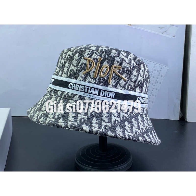 Nón ❤️ bo bucket vải nhập dệt chữ unisex vnxk hot trend thời trang