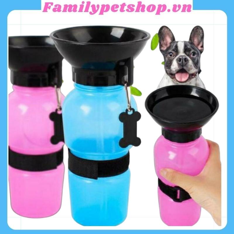 Bình nước di động cho chó mèo thú cưng-familypetshop.vn