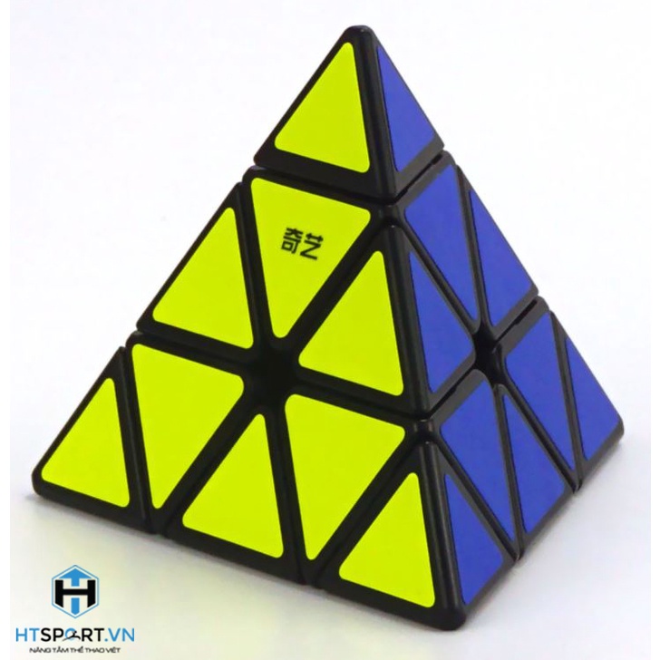 RuBik 3x3, Rubik Kim Tự Tháp Khối Lập Phương Viền Đen, Đồ Chơi Phát Triễn Trí Tuệ Xoay Trơn Mượt