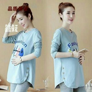 Sét bộ đồ bầu dài tay thu đông.