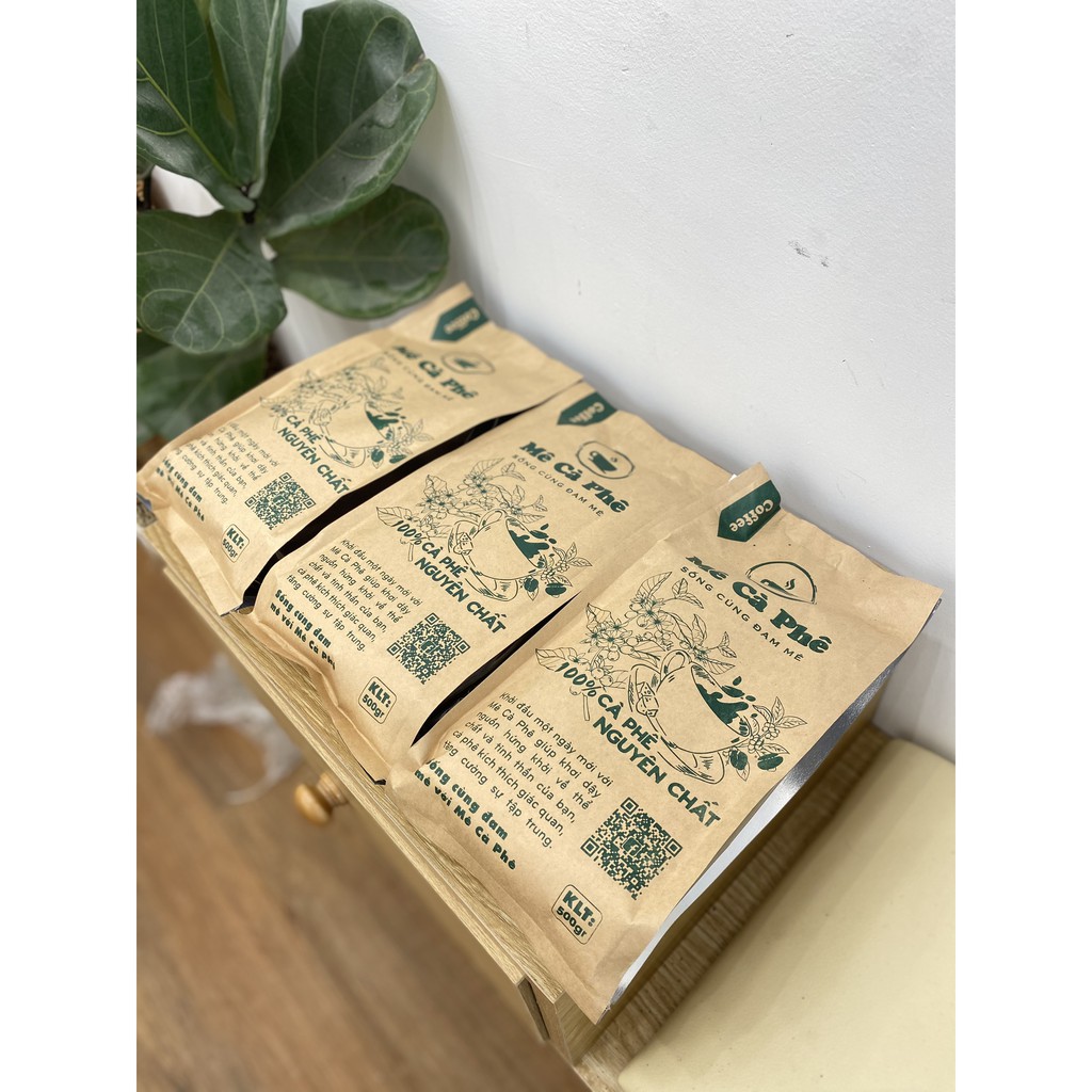 Cà Phê Mộc Thơm Ngon Hương Vị Tây Nguyên [Túi 0,5kg/1kg] - Rang mộc 100% - Culi, Robusta, Arabica | BigBuy360 - bigbuy360.vn