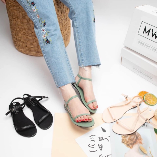 GIÀY SANDAL QUAI MÃNH