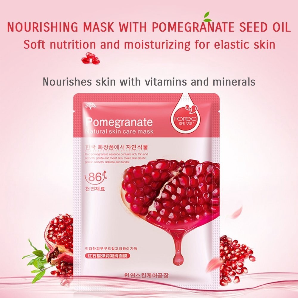Rorec Skin Care Plant Facial Mask,Moisturizing Oil Control Blackhead Remover Wrapped Mask Face Mask