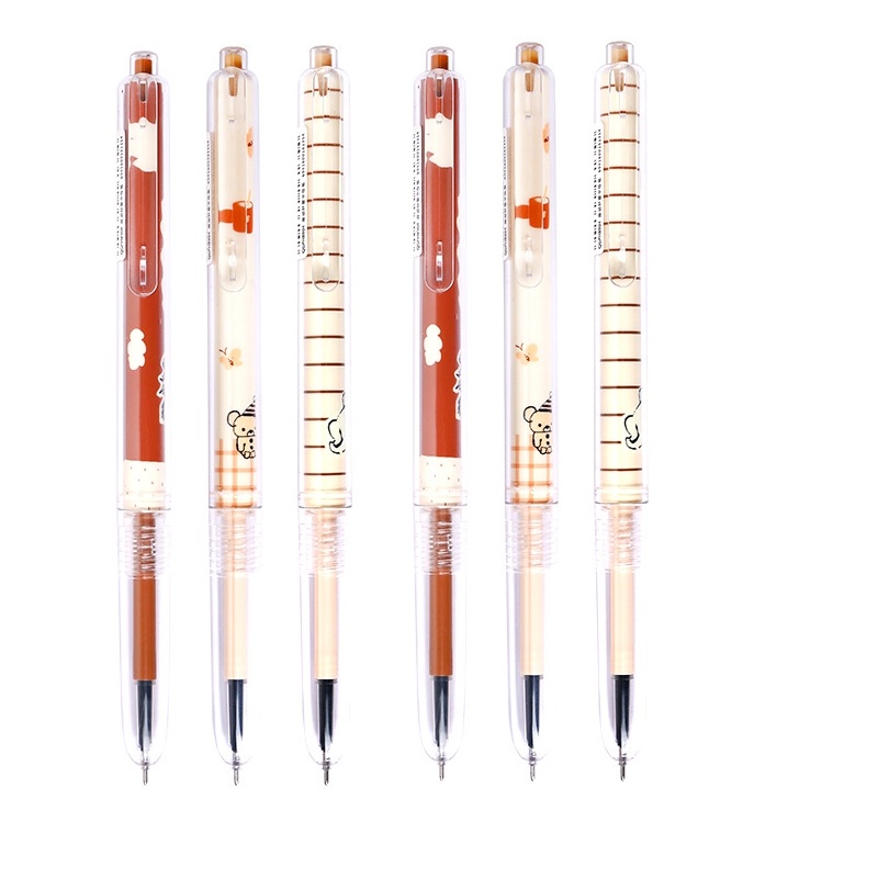 Bút Mực Gel Đen Ngòi 0.5mm Cho Văn Phòng