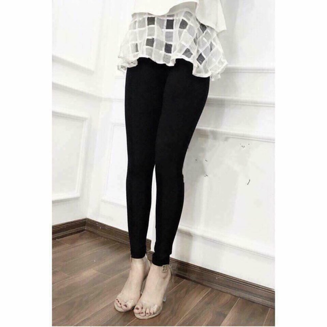 Quần legging Warm túi zip hồng