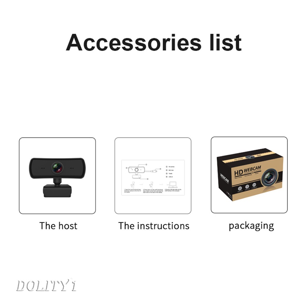 Webcam Kĩ Thuật Số 1440p Hd 4k Usb 2.0 Kèm Mic | BigBuy360 - bigbuy360.vn