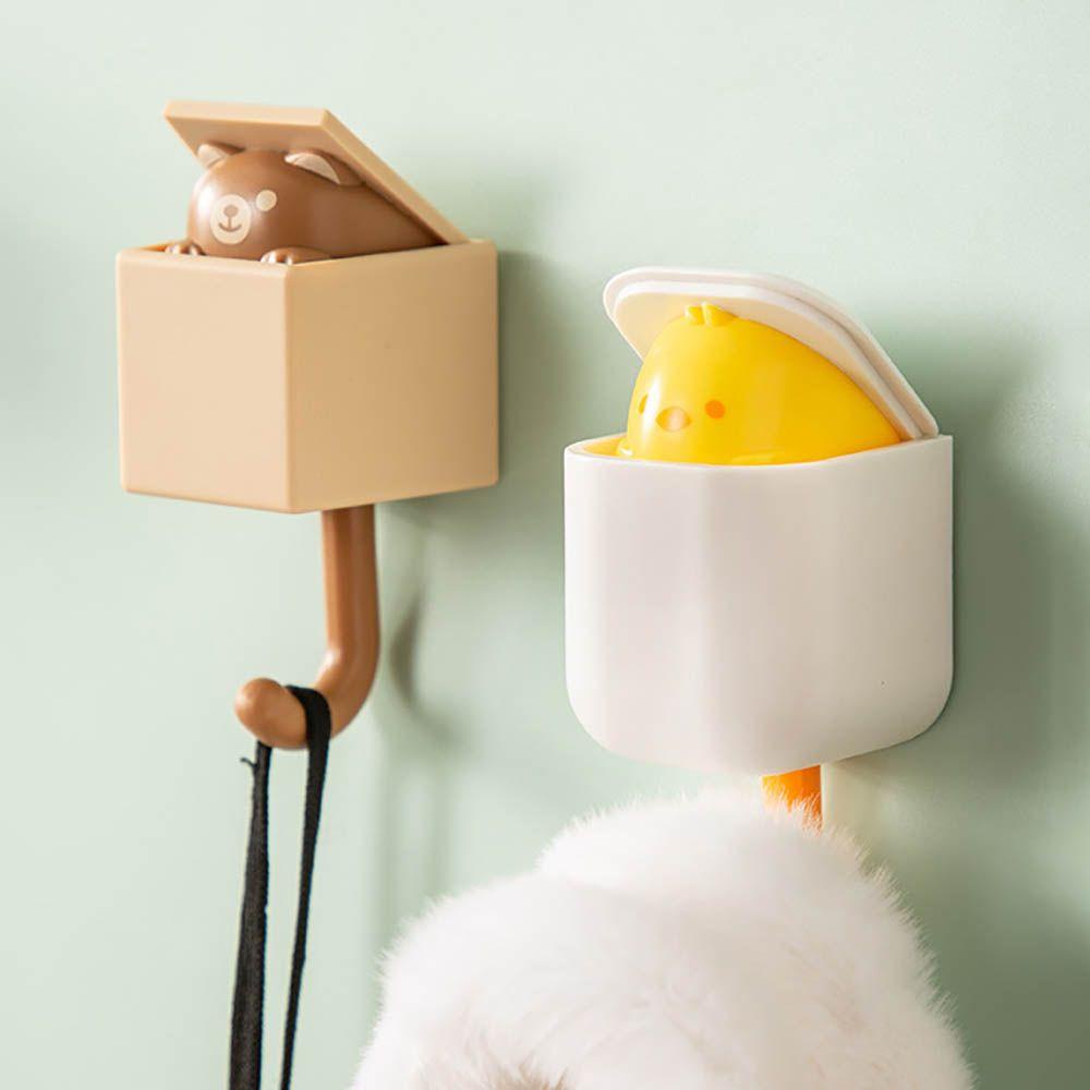 Móc Treo Dù Hình Động Vật Gắn Tường Không Cần Khoan