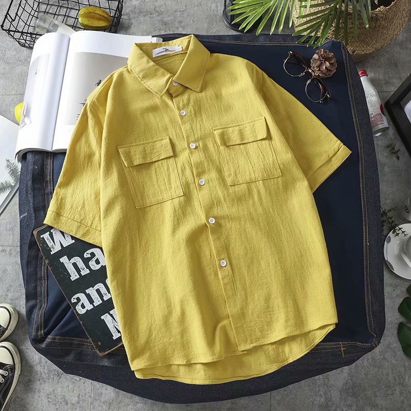 Áo Sơ Mi Tay Ngắn Thời Trang Dành Cho Nam