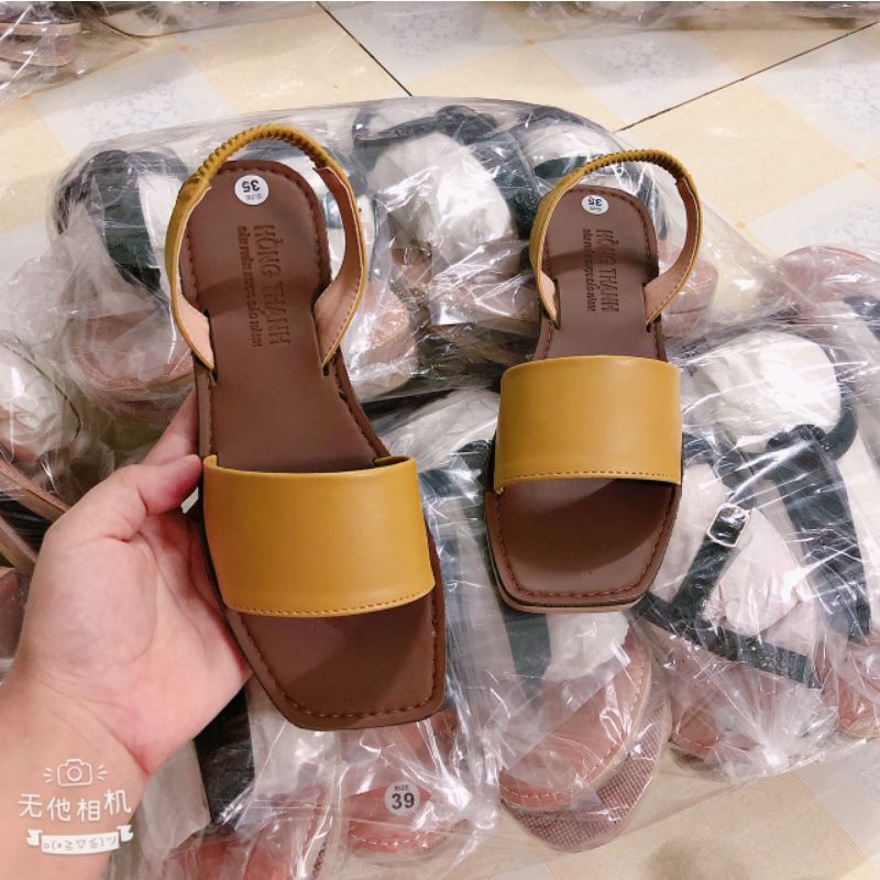 DÉP SANDAL NỮ QUAI NGANG SIÊU XINH