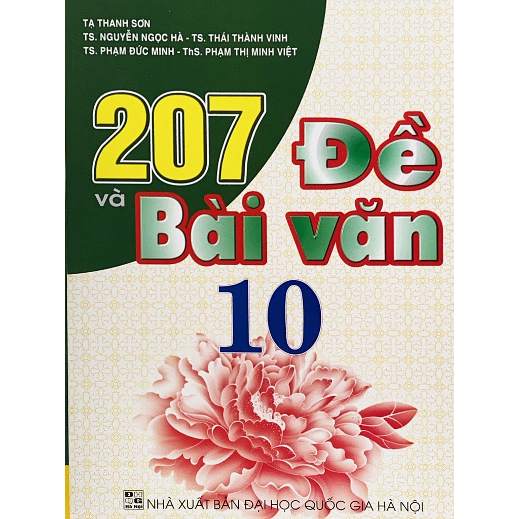 Sách – 207 đề và bài văn 10