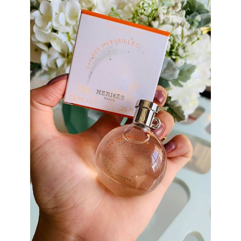 [HÀNG HIẾM] nước hoa her*me*s eau des merveilles mini 7.5ml  quyến rũ - đằm thắm