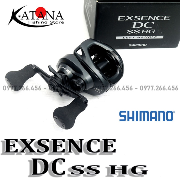 Máy Câu Ngang Shimano Exsence DC SS HG - tiếng DRAG cực chất
