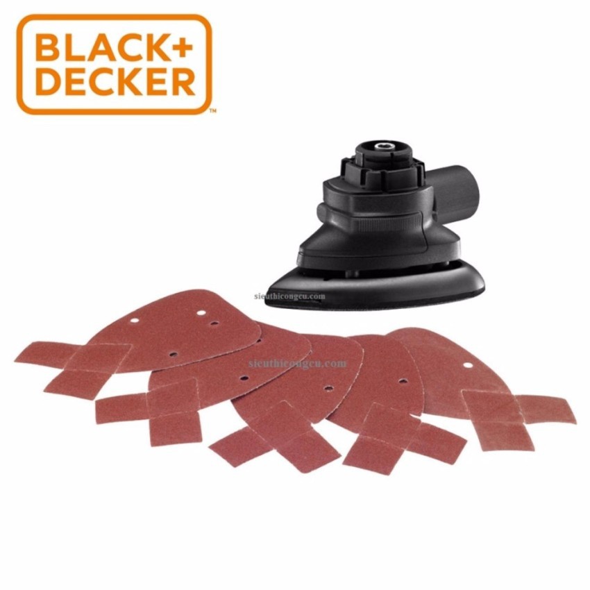 Đầu chà nhám Black &amp; Decker dành cho Multi Evo + Kèm 5 miếng giấy nhám ESH183-JP